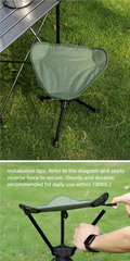 Nura Nest Portable Folding Rotating Outdoor Stool
